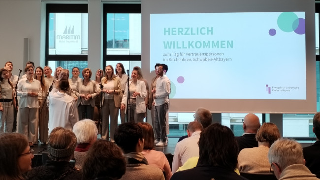 Musikalische Umrahmung beim Tag der Vertrauenspersonen mit Gospel'n'Soul