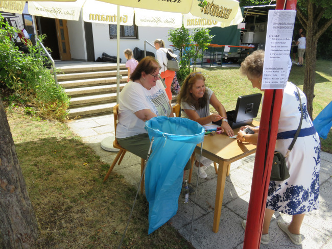 An der Kasse
