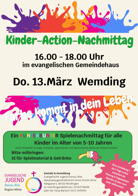Kinder Action in Wemding