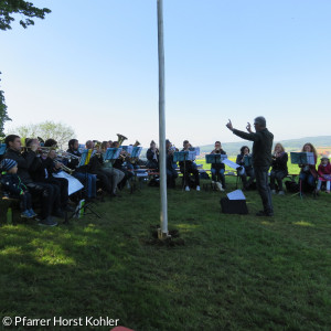 Kooperationsgottesdienst am Hahnenberg, Balgheim