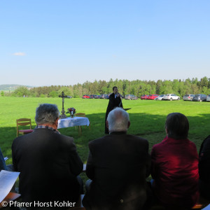 Kooperationsgottesdienst am Hahnenberg, Balgheim