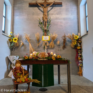 Kirchenschmuck zum Erntedankfest