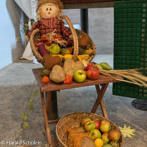 Kirchenschmuck zum Erntedankfest