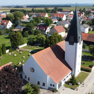 Die Erlöserkirche in Deiningen